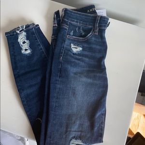 American Eagle Hi Rise Jegging Crop